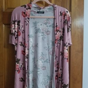 Set of 2 short sleeve cardigans NWOT